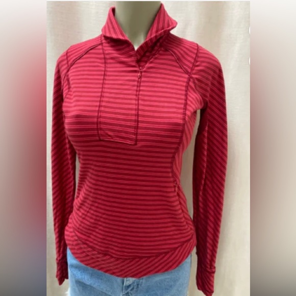 Lululemon Think Fast Pullover - size 10 - Picture 2 of 7